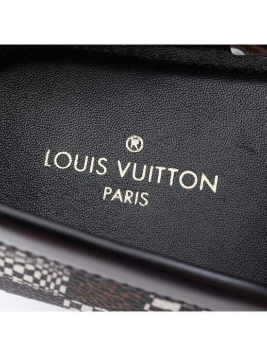Louis Vuitton Loafers Damier Distoted Canvas Leather main image 9